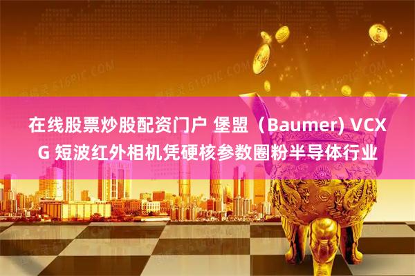 在线股票炒股配资门户 堡盟（Baumer) VCXG 短波红外相机凭硬核参数圈粉半导体行业